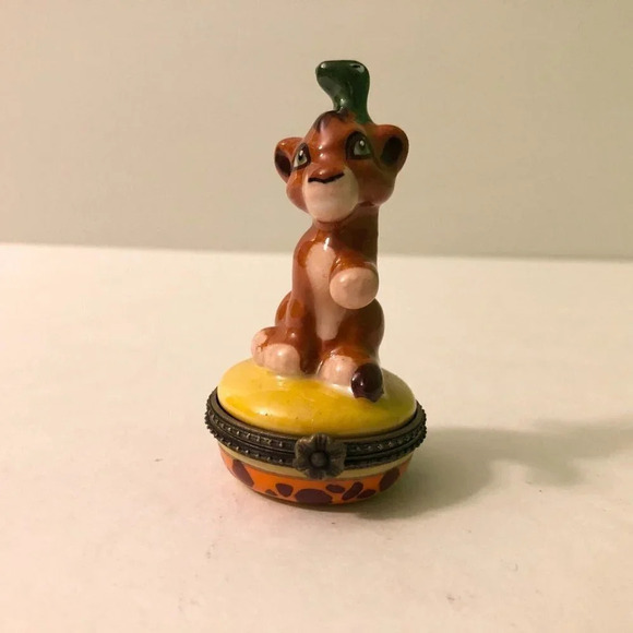 The Lion King II Simba's Pride Kuvo Small Trinket Box Ocean Spray - Picture 2 of 11